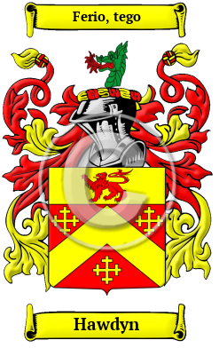 Hawdyn Family Crest/Coat of Arms