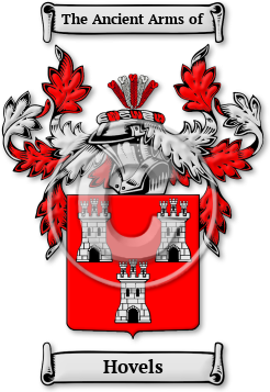 Hovels Family Crest Download (JPG) Legacy Series - 600 DPI