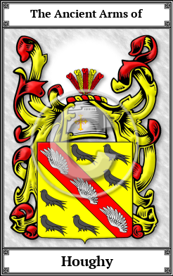 Houghy Family Crest Download (JPG)  Book Plated - 150 DPI