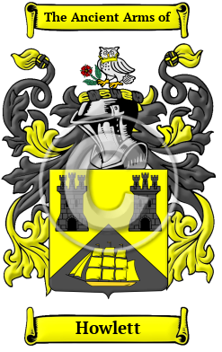 Howlett Family Crest/Coat of Arms