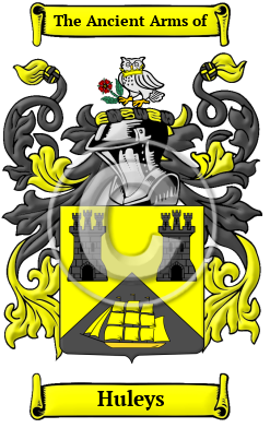 Huleys Family Crest/Coat of Arms