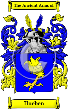 Hueben Name Meaning, Family History, Family Crest & Coats of Arms