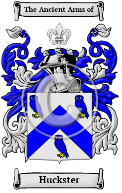 Huckster Family Crest Download (JPG) Heritage Series - 600 DPI