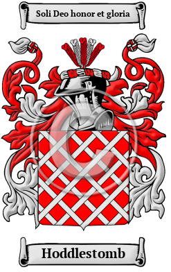 Hoddlestomb Family Crest/Coat of Arms