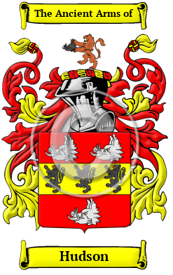Hudson Family Crest/Coat of Arms