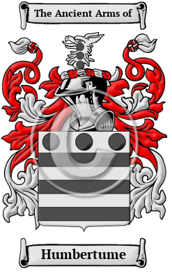 Humbertume Family Crest/Coat of Arms