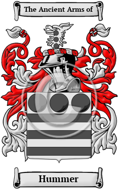 Hummer Family Crest/Coat of Arms
