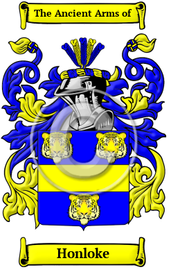 Honloke Family Crest/Coat of Arms