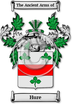 Hure Family Crest Download (jpg) Legacy Series - 150 DPI