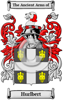 Hurlbert Family Crest/Coat of Arms