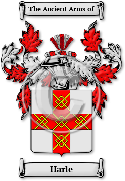Harle Family Crest Download (jpg) Legacy Series - 150 DPI