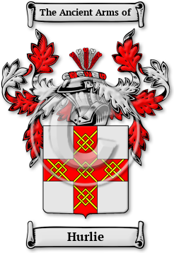 Hurlie Family Crest Download (jpg) Legacy Series - 150 DPI