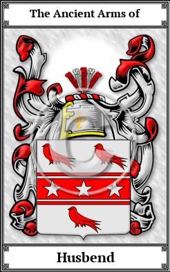 Husbend Family Crest Download (JPG)  Book Plated - 150 DPI