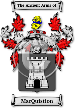 MacQuistion Family Crest Download (JPG) Legacy Series - 300 DPI