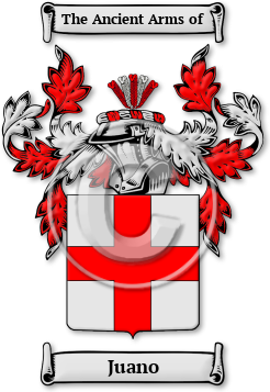 Juano Family Crest Download (JPG) Legacy Series - 600 DPI
