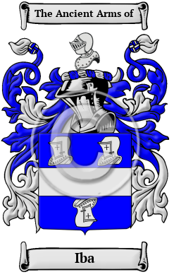 Iba Family Crest/Coat of Arms
