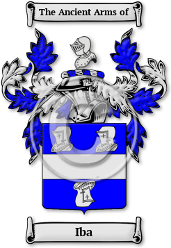 Iba Family Crest Download (jpg) Legacy Series - 150 DPI