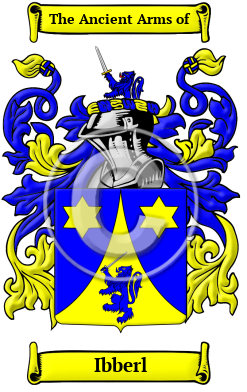 Ibberl Family Crest/Coat of Arms