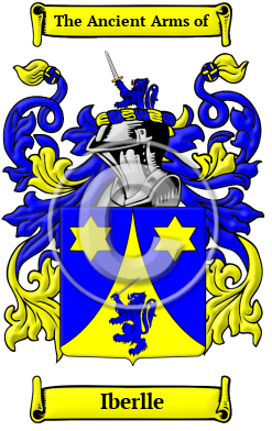 Iberlle Family Crest/Coat of Arms