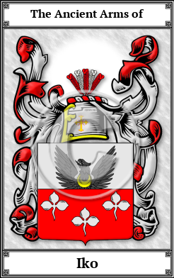 Iko Family Crest Download (JPG) Book Plated - 600 DPI