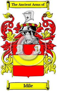 Idile Family Crest/Coat of Arms