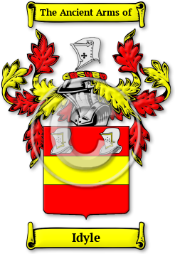 Idyle Family Crest Download (JPG) Legacy Series - 600 DPI