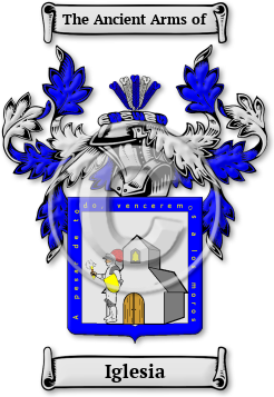 Iglesia Family Crest Download (JPG) Legacy Series - 600 DPI