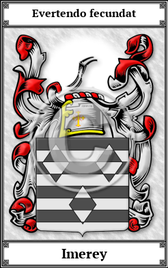 Imerey Family Crest Download (JPG) Book Plated - 300 DPI