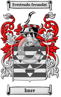 Imre Family Crest/Coat of Arms