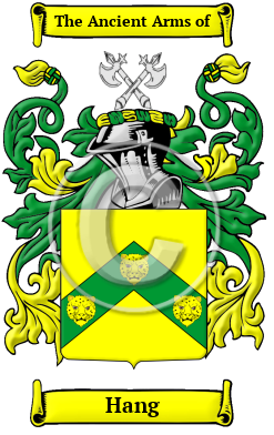Hang Family Crest/Coat of Arms