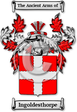 Ingoldesthorpe Family Crest Download (jpg) Legacy Series - 150 DPI