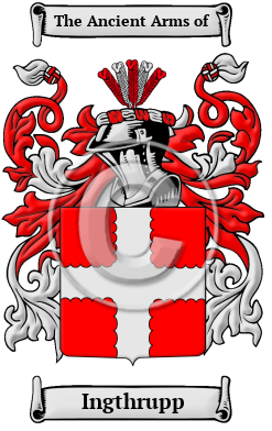 Ingthrupp Family Crest/Coat of Arms