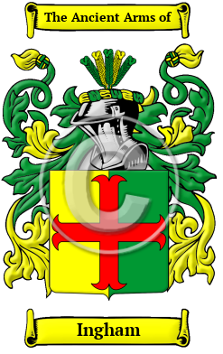 Ingham Family Crest/Coat of Arms