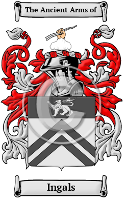 Ingals Family Crest/Coat of Arms