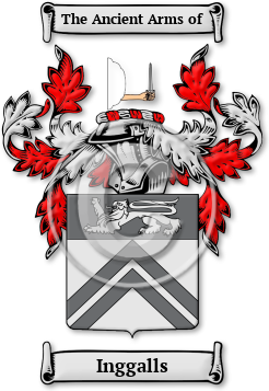 Inggalls Family Crest Download (jpg) Legacy Series - 150 DPI