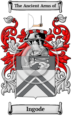 Ingode Family Crest/Coat of Arms