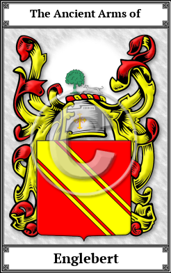 Englebert Family Crest Download (JPG)  Book Plated - 150 DPI