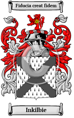Inkilbie Family Crest/Coat of Arms