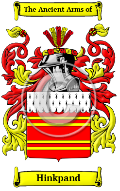 Hinkpand Family Crest/Coat of Arms