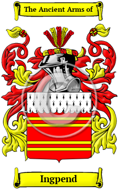 Ingpend Family Crest/Coat of Arms