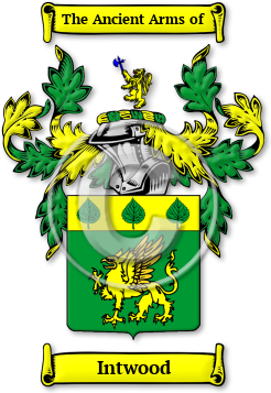 Intwood Family Crest Download (jpg) Legacy Series - 150 DPI