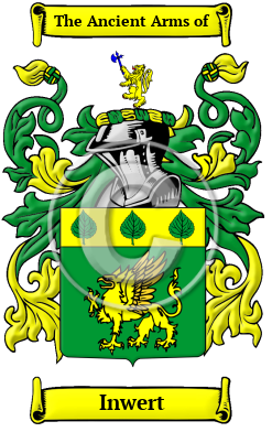 Inwert Family Crest/Coat of Arms