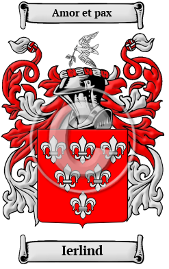 Ierlind Family Crest/Coat of Arms