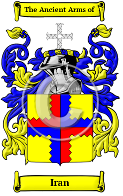 Iran Name Meaning, Family History, Family Crest & Coats of Arms