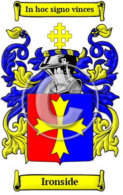 Ironside Family Crest/Coat of Arms