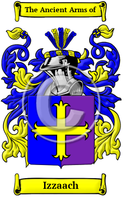 Izzaach Family Crest/Coat of Arms