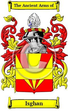 Isghan Family Crest/Coat of Arms