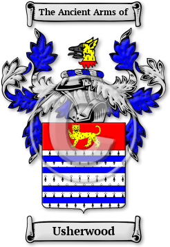 Usherwood Family Crest Download (jpg) Legacy Series - 150 DPI