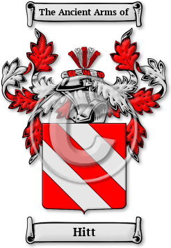 Hitt Family Crest Download (jpg) Legacy Series - 150 DPI