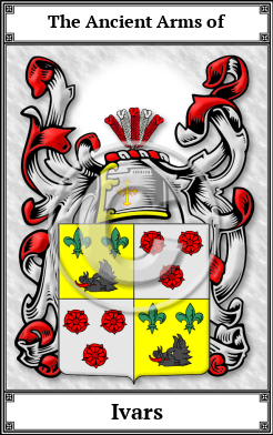 Ivars Family Crest Download (JPG)  Book Plated - 150 DPI